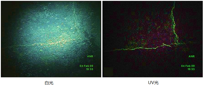 雙光源工業(yè)內(nèi)窺鏡，白光和紫外光可靈活切換