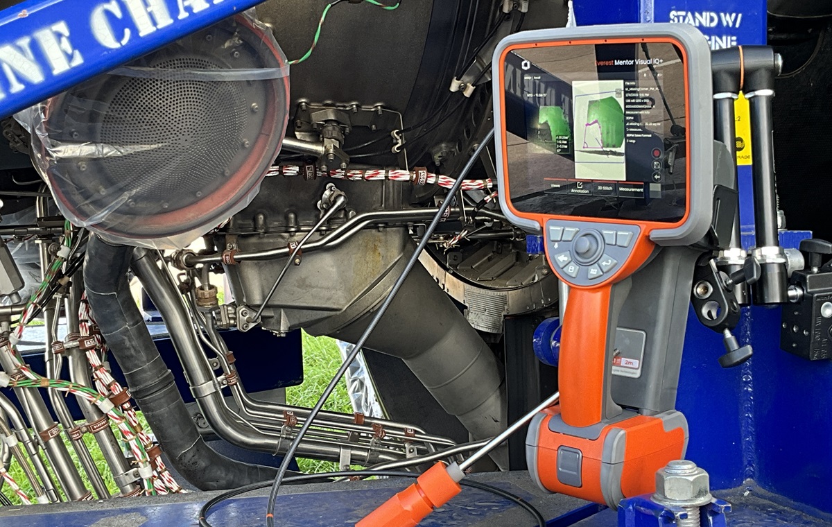 工業(yè)視頻內(nèi)窺鏡的應用領域涵蓋航空航天、石油化工、汽車制造、能源電力、軌道交通等