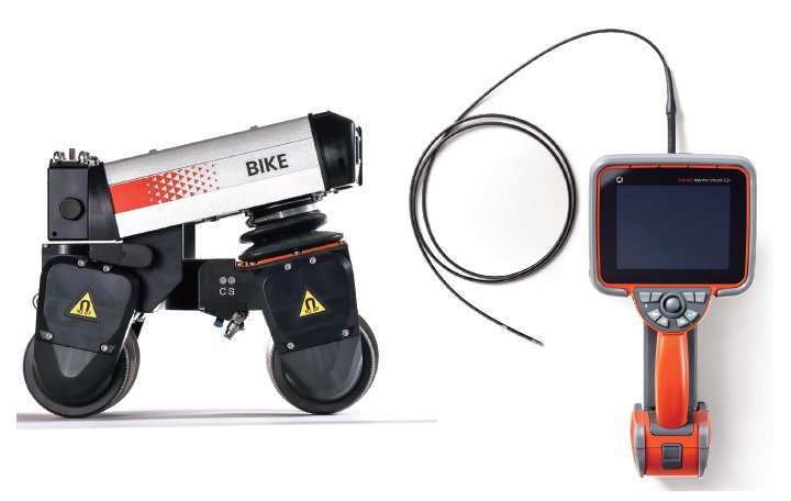 韋林移動式機(jī)器人搭載內(nèi)窺鏡視頻探頭的工業(yè)檢測解決方案